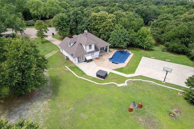 13848 Twin Ridge Dr, Edmond, OK 73034 - aerial view of property and surrounding area