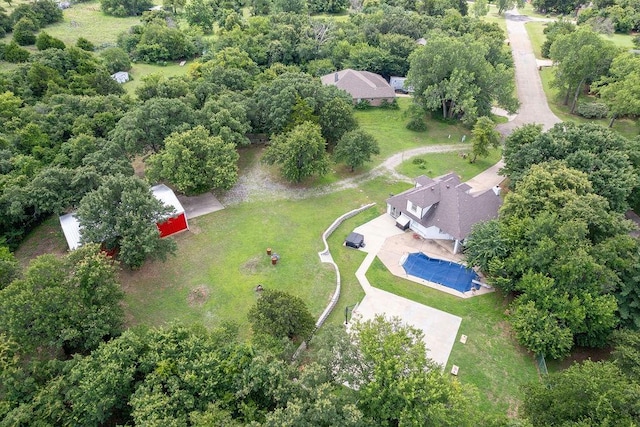 13848 Twin Ridge Dr, Edmond, OK 73034 - view from above of property