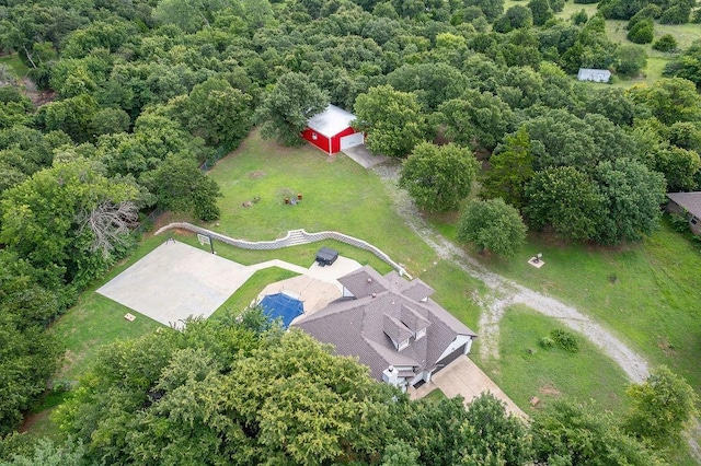 13848 Twin Ridge Dr, Edmond, OK 73034 - aerial view