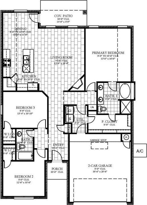 2508 Marsh Ln, Midwest City, OK 73130 - view of room layout