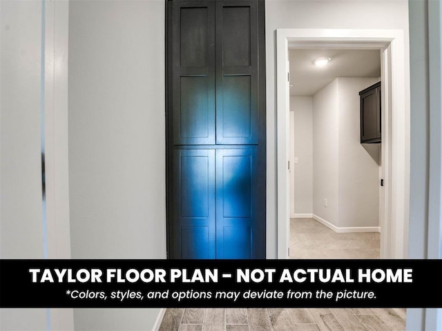 2508 Marsh Ln, Midwest City, OK 73130 - hall featuring baseboards