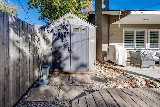 3424 NW 16th St, Oklahoma City, OK 73107 - view of shed