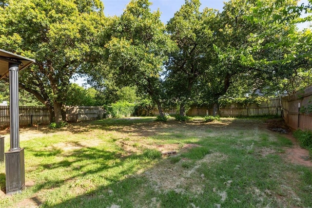 3513 Terry Way, Del City, OK 73115 - view of fenced backyard