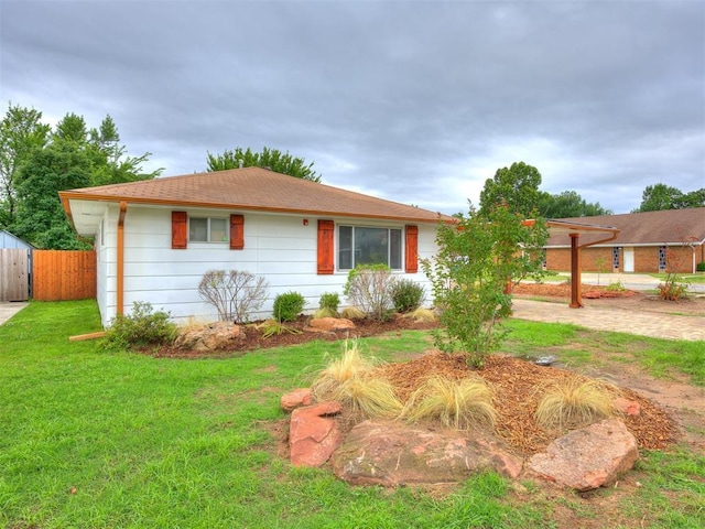 6908 NW 36th St, Bethany, OK 73008 - view of ranch-style house