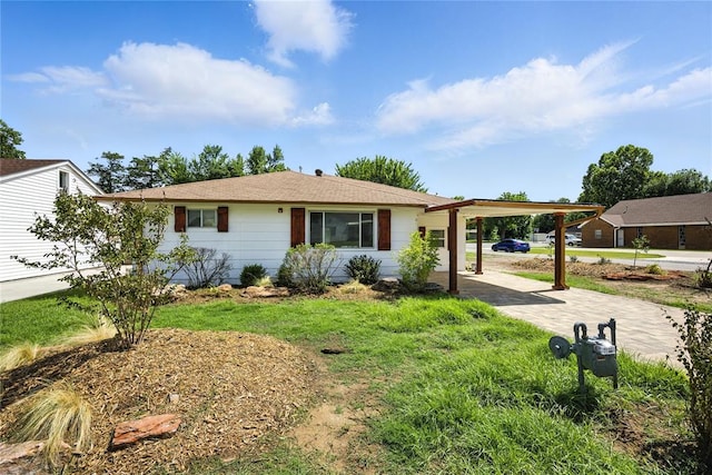 6908 NW 36th St, Bethany, OK 73008 - single story home featuring a carport and driveway