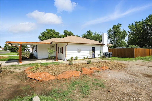 6908 NW 36th St, Bethany, OK 73008 - single story home with a chimney