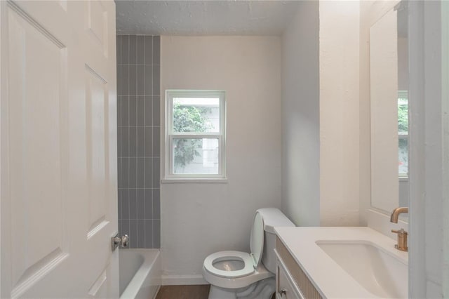 2220 SW 28th St, Oklahoma City, OK 73108 - full bathroom featuring vanity and shower / bath combination