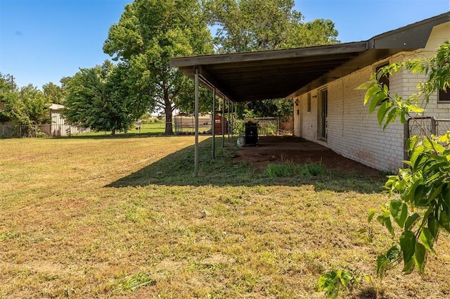 2120 E Robberts Ave, Kingfisher, OK 73750 - view of yard