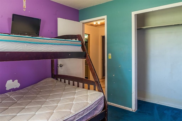 2120 E Robberts Ave, Kingfisher, OK 73750 - bedroom with carpet flooring and a closet