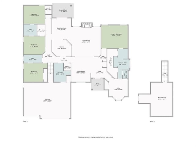 1716 NW 182nd St, Edmond, OK 73012 - view of floor plan / room layout