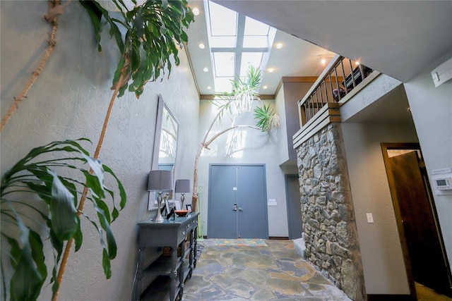 2202 NW 45th St, Oklahoma City, OK 73112 - entrance foyer with a high ceiling