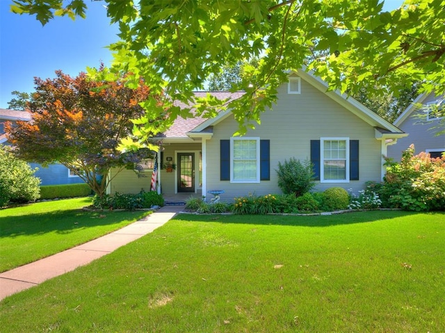 56201 E 285th Rd Unit F36, Afton, OK 74331 - view of front of house featuring a front yard