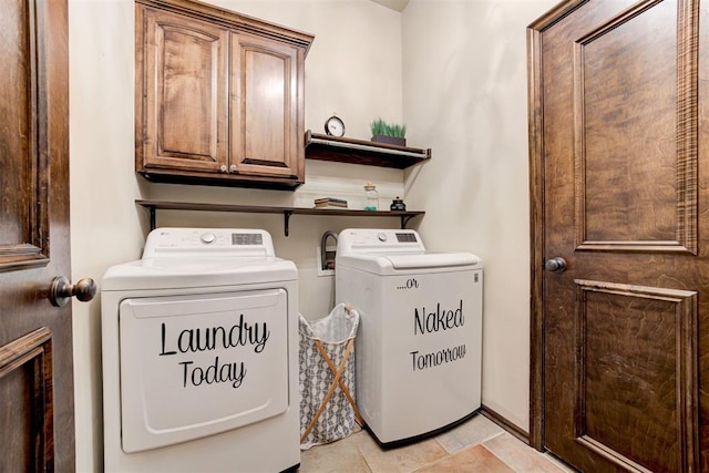 921 Tea Rose Dr, Yukon, OK 73099 - laundry room with washer and clothes dryer and cabinet space