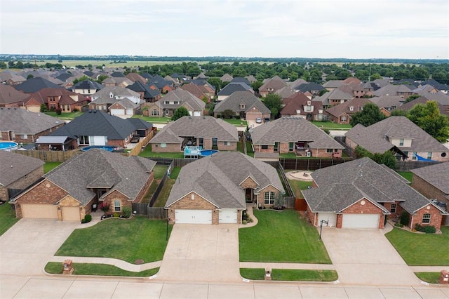 921 Tea Rose Dr, Yukon, OK 73099 - aerial view of residential area