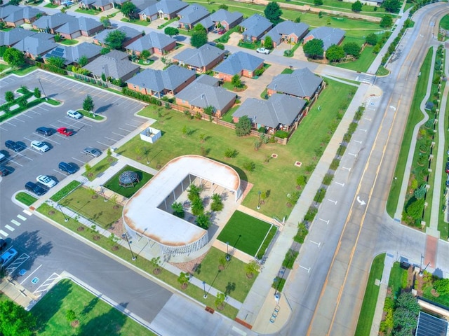 1917 Barryton Rd, Oklahoma City, OK 73120 - aerial view of property and surrounding area with nearby suburban area