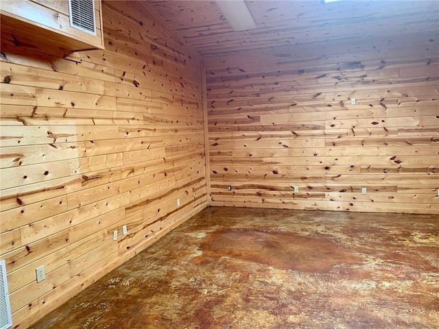 50 Spearfish Rd, Broken Bow, OK 74728 - empty room featuring wood walls