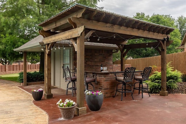 4719 W Two Lakes Ave, Norman, OK 73072 - view of patio / terrace