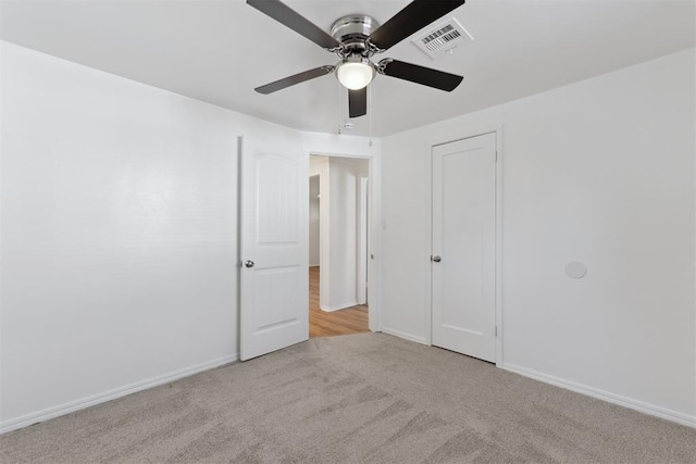 4112 SE 22nd St, Del City, OK 73115 - unfurnished bedroom with carpet floors and ceiling fan