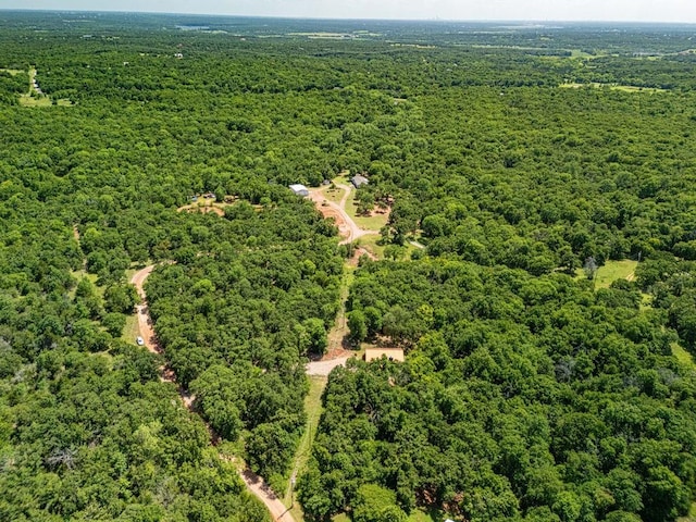 22797 N Henney Rd, Luther, OK 73054 - aerial view of a forest