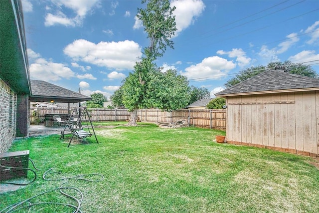 3208 Quail Cir, Altus, OK 73521 - view of fenced backyard