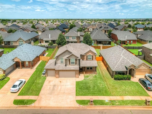 2313 NW 154th St, Edmond, OK 73013 - aerial perspective of suburban area
