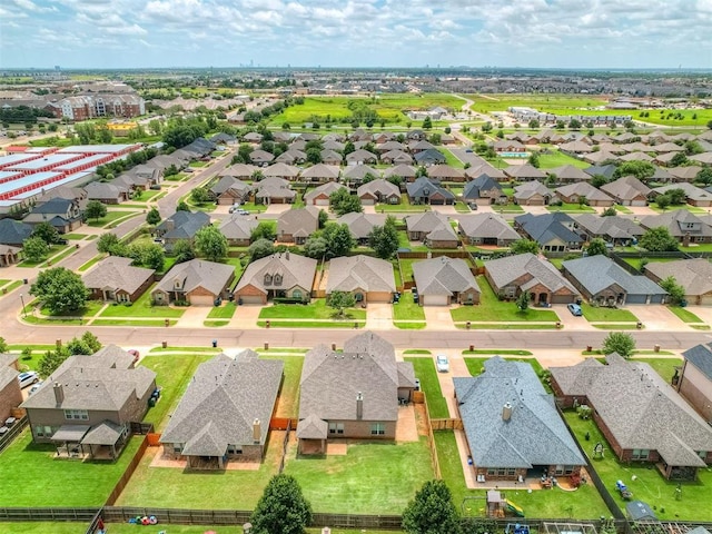 2313 NW 154th St, Edmond, OK 73013 - aerial perspective of suburban area
