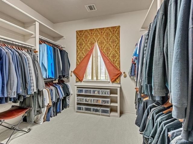 4109 Riva Ridge Ct, Edmond, OK 73003 - walk in closet with carpet floors