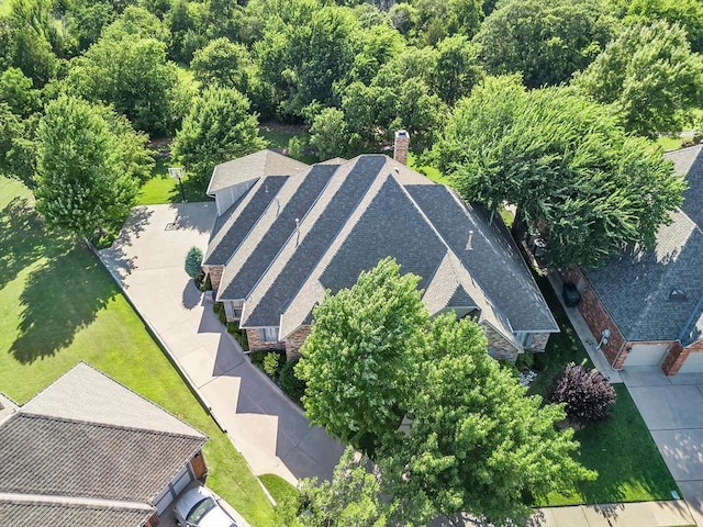 4109 Riva Ridge Ct, Edmond, OK 73003 - view from above of property
