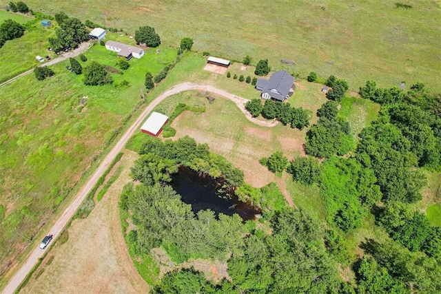 1600 Silver Stone Rd, Blanchard, OK 73010 - aerial overview of property's location with rural landscape
