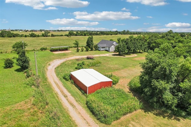 1600 Silver Stone Rd, Blanchard, OK 73010 - overview of rural landscape