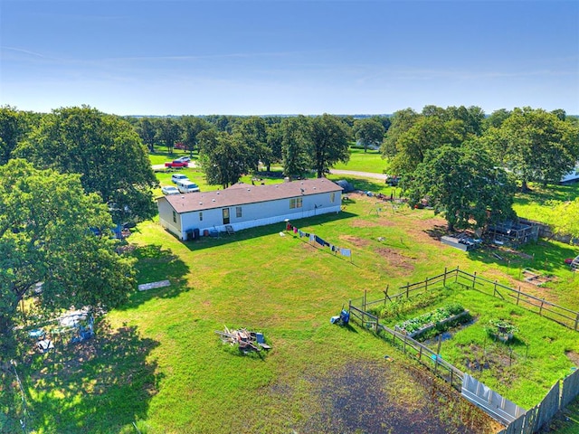 106411 Happy Trails Rd, Mcloud, OK 74851 - overview of rural landscape