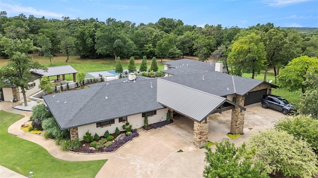 2800 E 15th St, Edmond, OK 73013 - aerial view of property and surrounding area