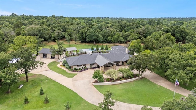 2800 E 15th St, Edmond, OK 73013 - view of subject property featuring a forest