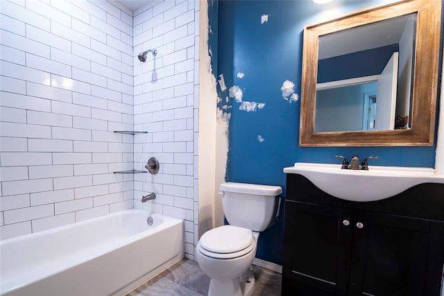 201 E 2nd St, Stroud, OK 74079 - bathroom featuring vanity and tub / shower combination