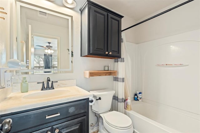 2548 NW 184th St, Edmond, OK 73012 - full bathroom with vanity and shower / tub combo