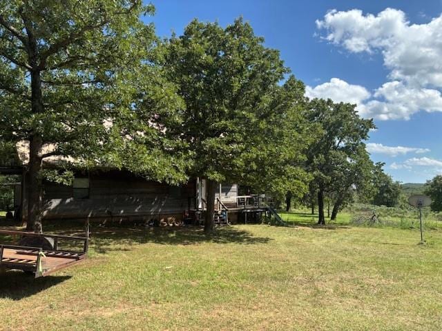 11825 N 3660th Rd, Cromwell, OK 74884 - view of grassy yard