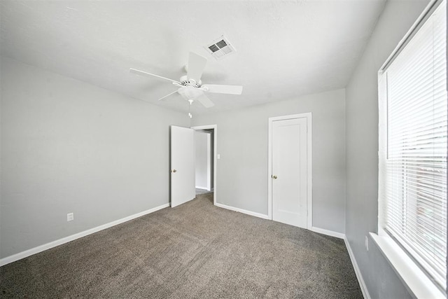 3534 Garden Pl, Oklahoma City, OK 73112 - unfurnished bedroom with carpet and a ceiling fan
