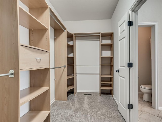 3004 Twin Lake Dr, Moore, OK 73165 - spacious closet featuring carpet flooring