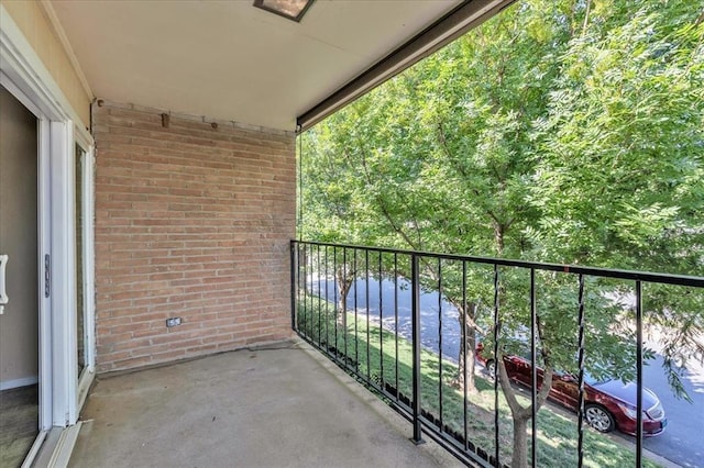 6100 N Brookline Ave Unit 2, Oklahoma City, OK 73112 - view of balcony