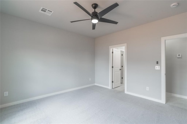219 SE 45th St, Oklahoma City, OK 73129 - carpeted empty room featuring a smoke detector and a ceiling fan