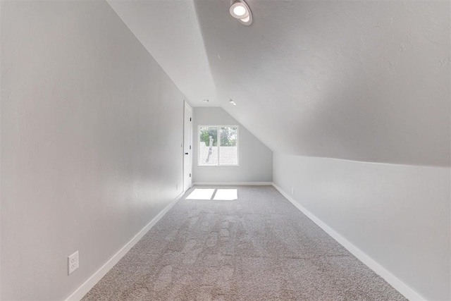 1317 E Boyd St, Norman, OK 73071 - additional living space featuring lofted ceiling and carpet floors