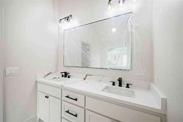 2705 NW 40th St, Oklahoma City, OK 73112 - bathroom featuring double vanity