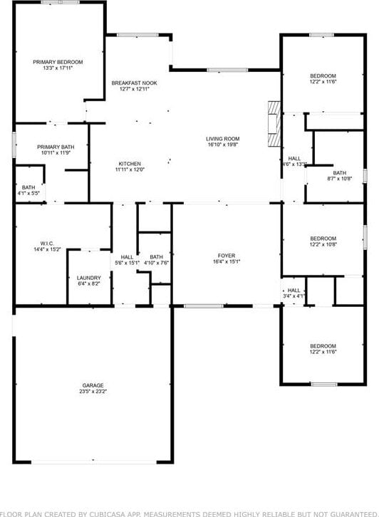 2705 NW 40th St, Oklahoma City, OK 73112 - view of property floor plan