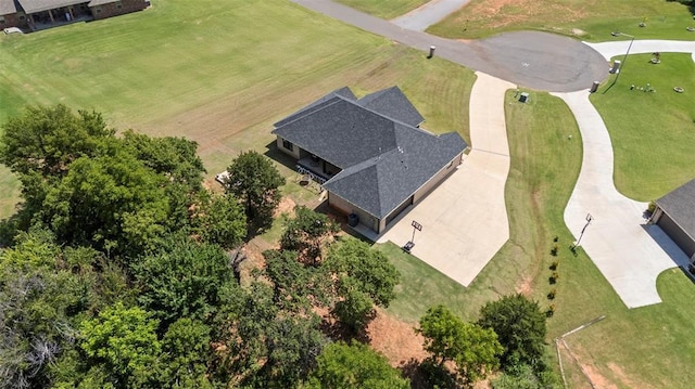 1074 Fawn Meadow Dr, Blanchard, OK 73010 - bird's eye view