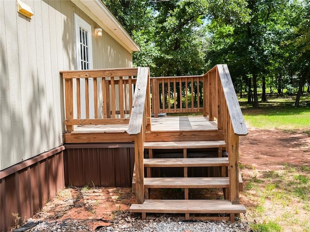 16940 Wildwood Dr, Lexington, OK 73051 - view of wooden deck