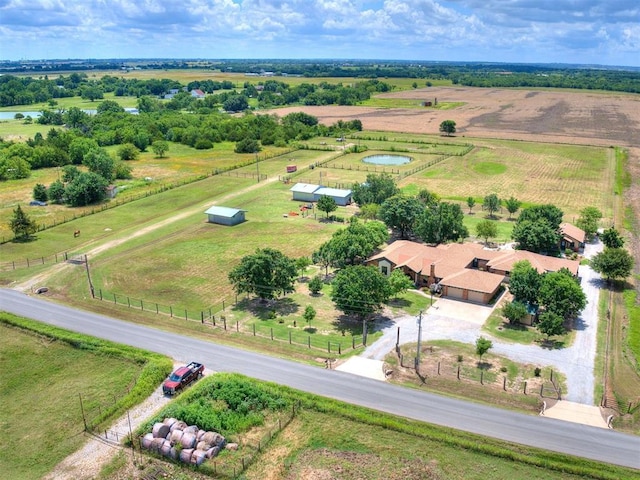 1616 E Cottonwood Rd, Goldsby, OK 73093 - overview of rural landscape