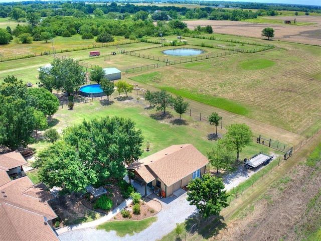 1616 E Cottonwood Rd, Goldsby, OK 73093 - overview of rural landscape