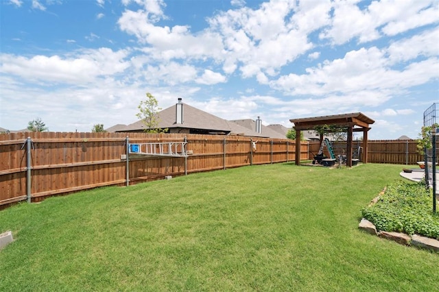 9233 NW 91st St, Yukon, OK 73099 - view of fenced backyard