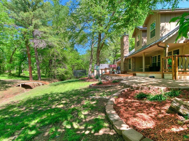 402 Hunters Ct, Edmond, OK 73034 - view of green lawn