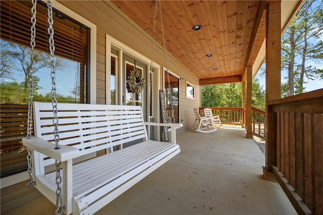 944 Camp Ranch Rd, Broken Bow, OK 74728 - view of porch